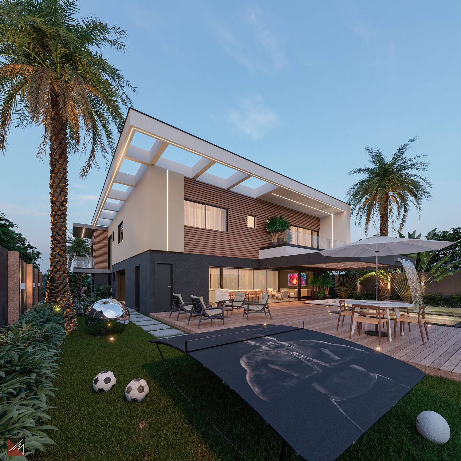 Casa CW, Buscaville, Camaçari — mansão com piscina olímpica